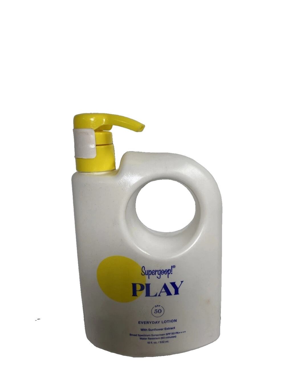 Supergoop! Play ~ Everyday Day Lotion SPF 50, 18oz ~ Exp 10/208